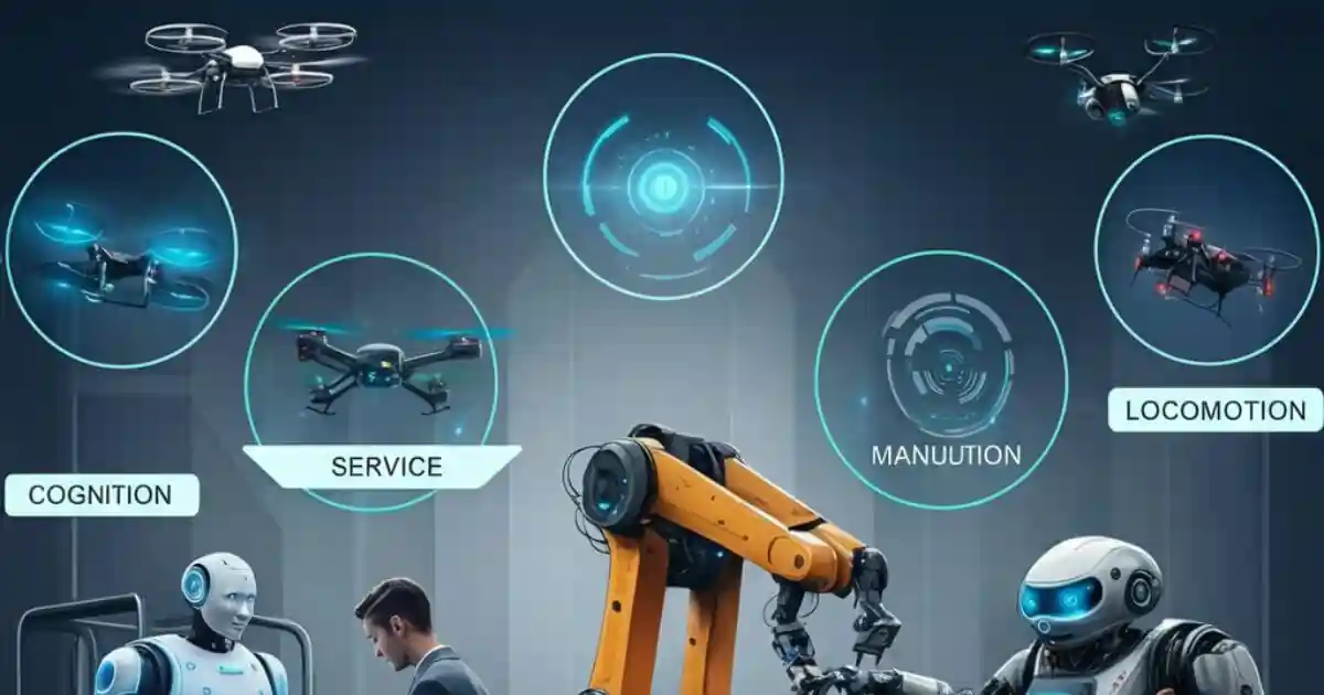 five major fields of robotics